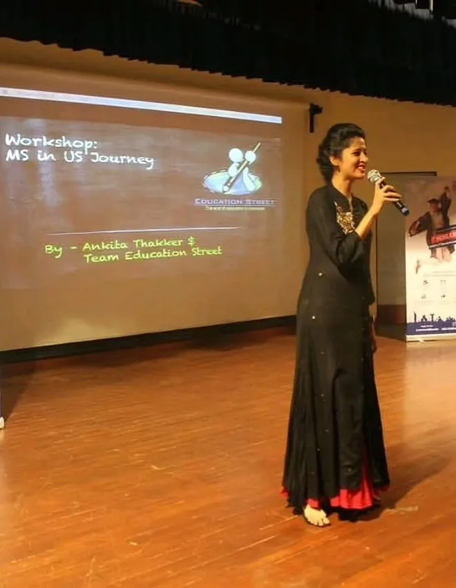 Ankita Thakker Education Street