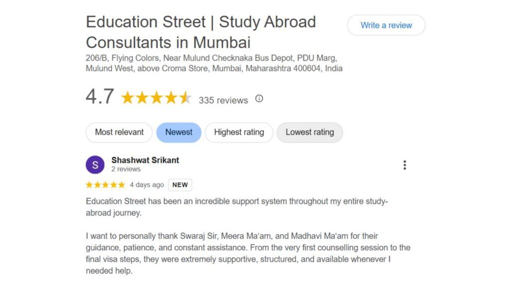 Shashwat Review_Education Street