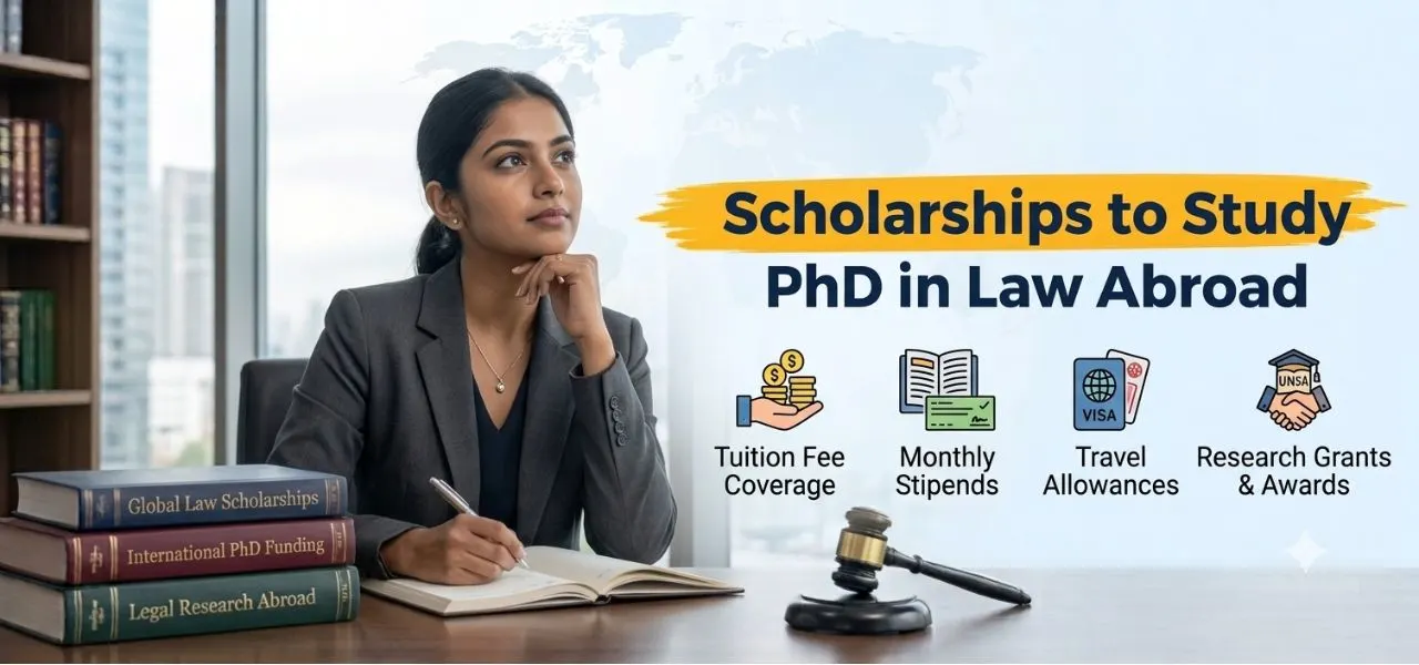 Scholarships to Study PhD in Law Abroad