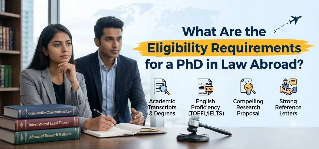 What Are the Eligibility Requirements for PhD in Law Abroad